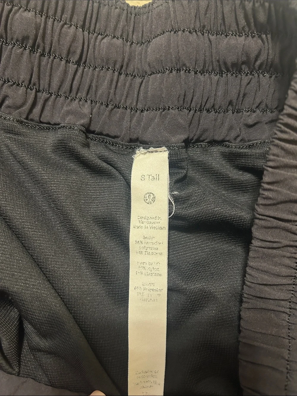 lululemon athletica Black Layered Running Shorts